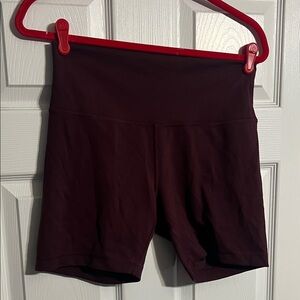 Lululemon Athletica Deep Burgundy Bike Shorts